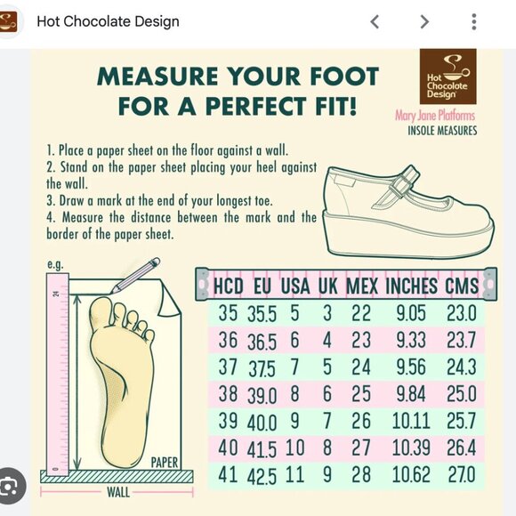 Hot Chocolate Chocolaticas Mary Jane Shoes Petunia Cat Goth Pinup Black 41 US 11 - Picture 2 of 9